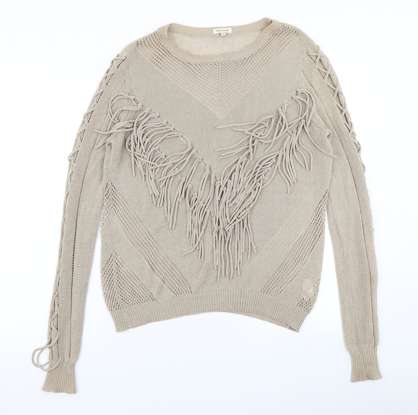 River Island Womens Brown   Pullover Jumper Size 8