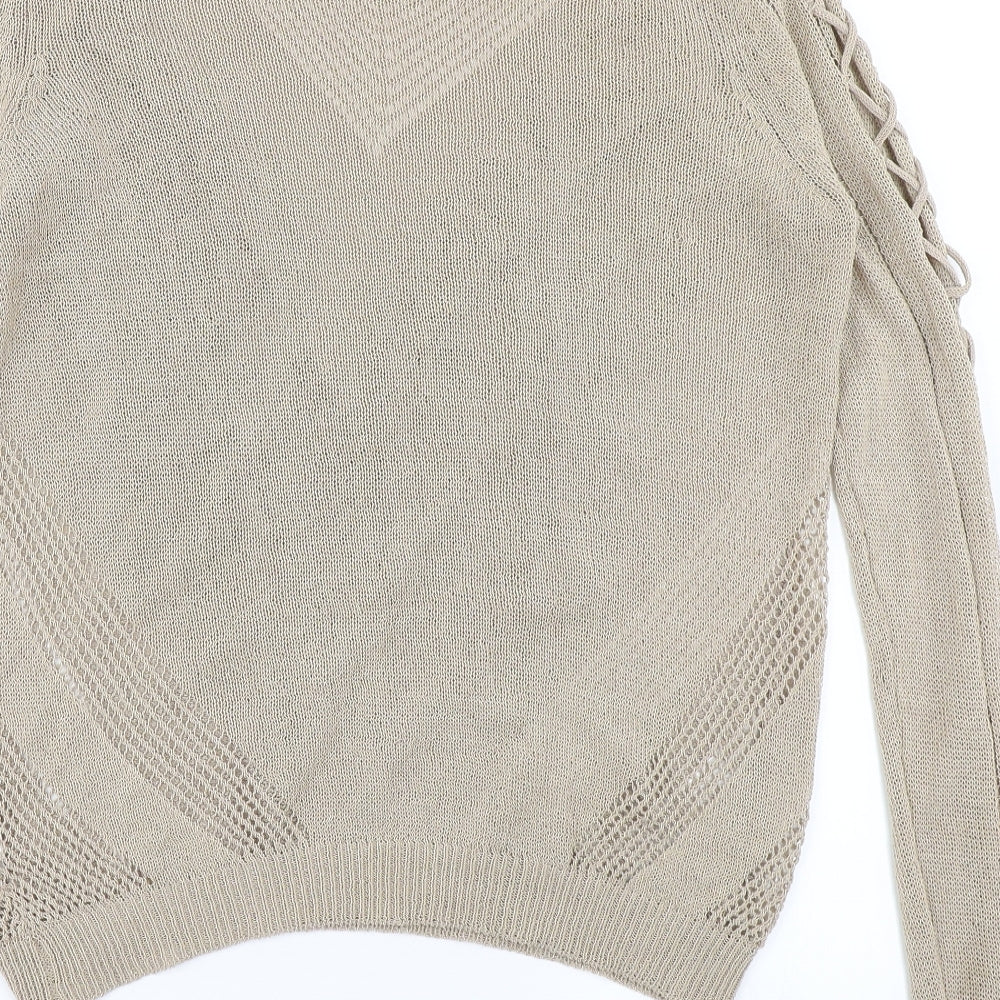 River Island Womens Brown   Pullover Jumper Size 8