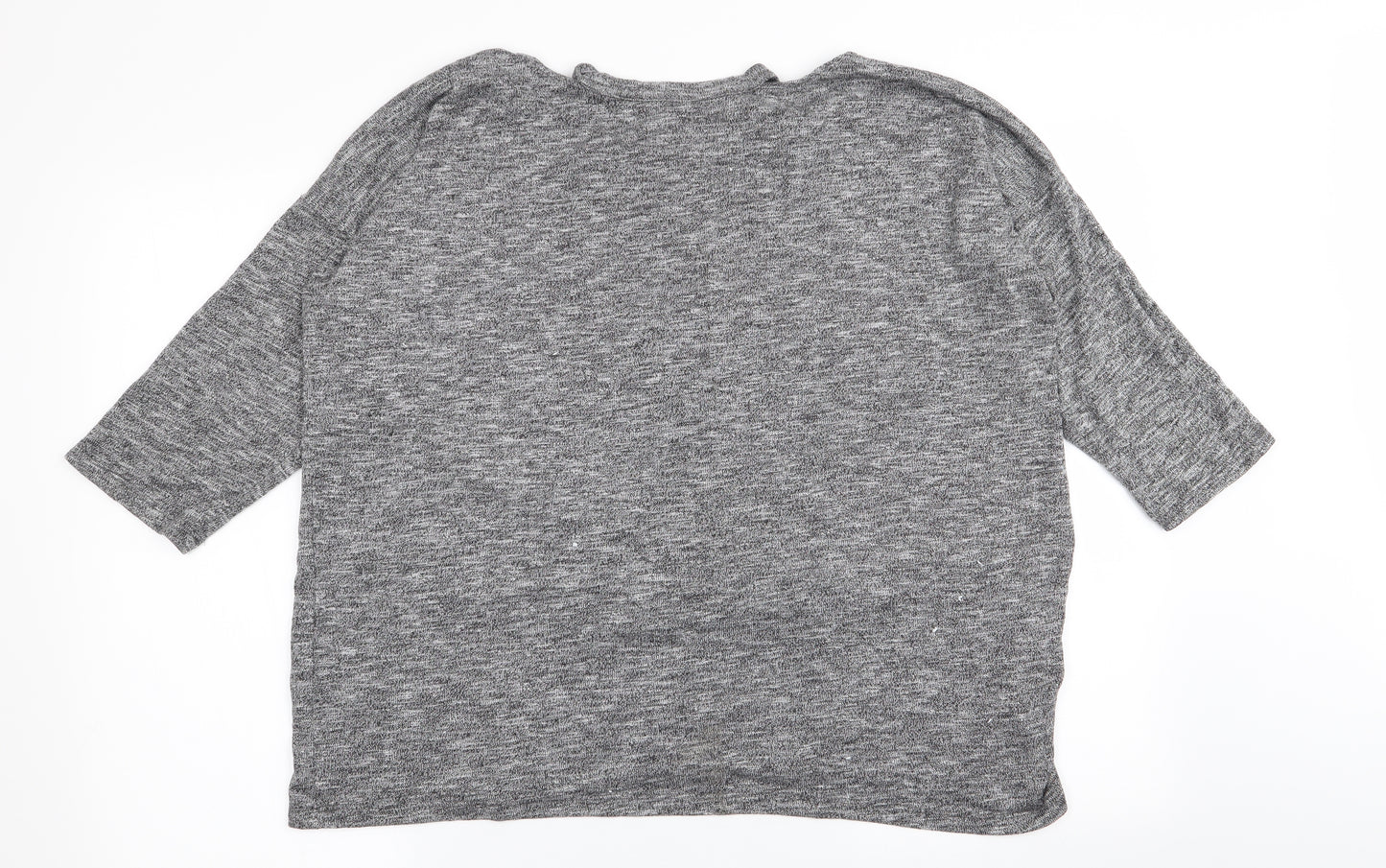 F&F Womens Grey   Basic T-Shirt Size 18