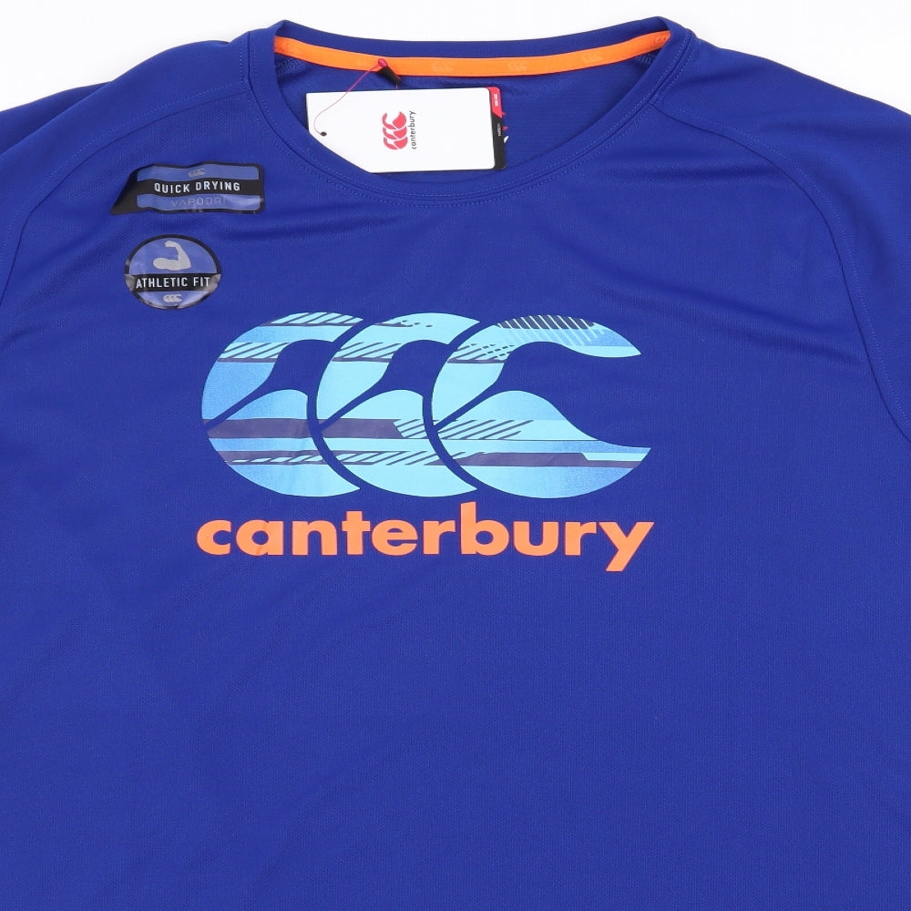 cantenbury Mens Blue    T-Shirt Size 2XL