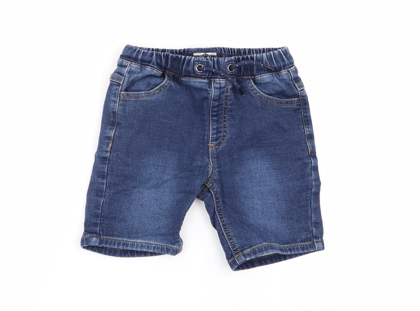 NEXT Boys Blue   Chino Shorts Size 5-6 Years - denim shorts