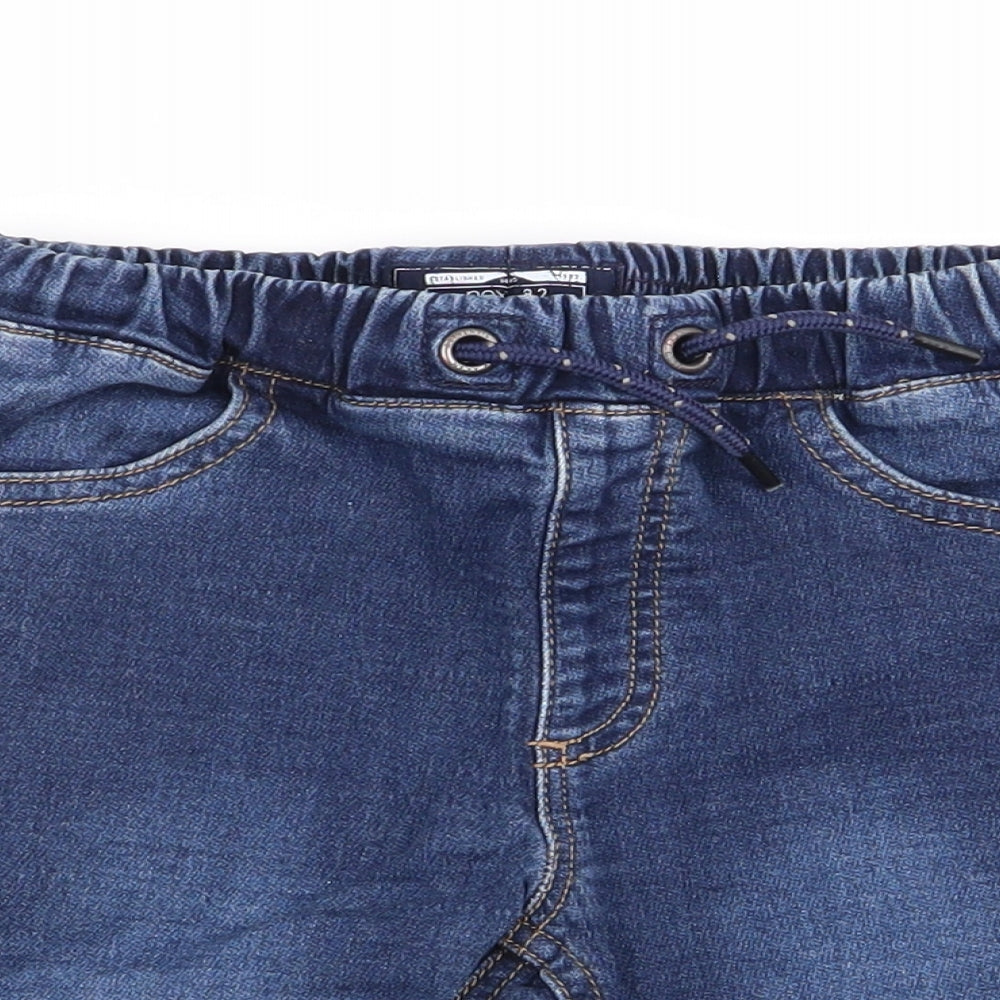 NEXT Boys Blue   Chino Shorts Size 5-6 Years - denim shorts