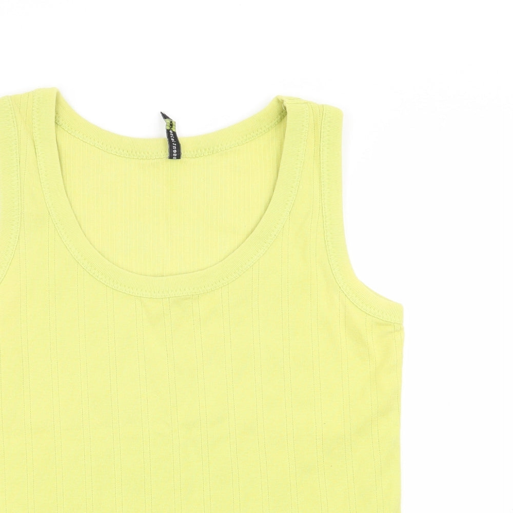 Essentials Womens Green   Basic Tank Size 10