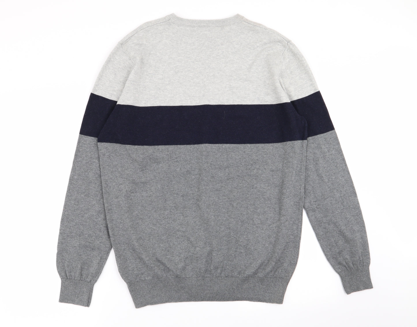 ACW58 Mens Multicoloured   Pullover Jumper Size M