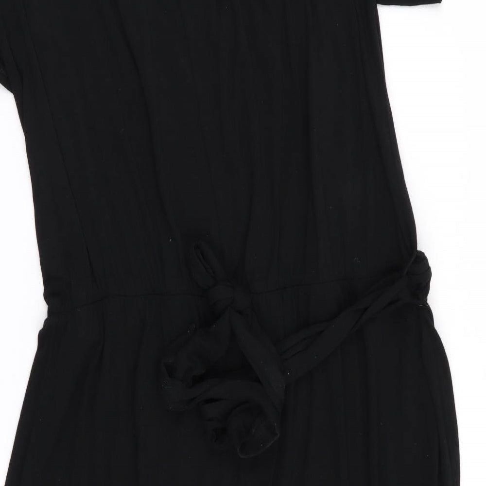 Evans Womens Black   Playsuit One-Piece Size 16