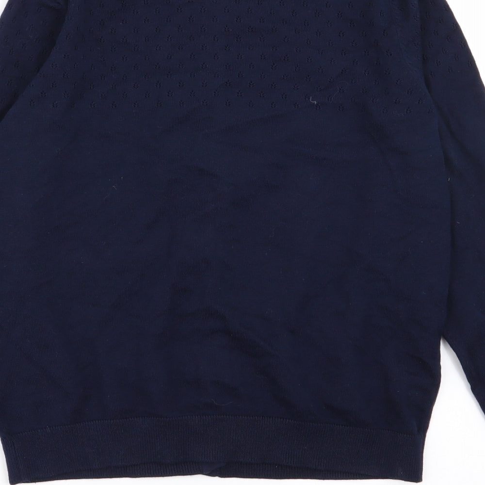 NEXT Girls Blue   Cardigan Jumper Size 12 Years