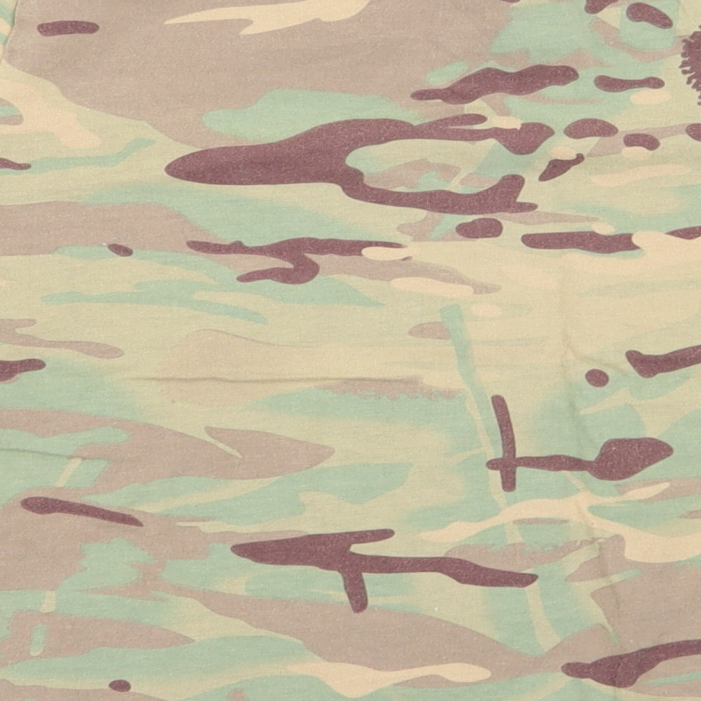 KAS Boys Multicoloured Camouflage  Basic T-Shirt Size 7-8 Years