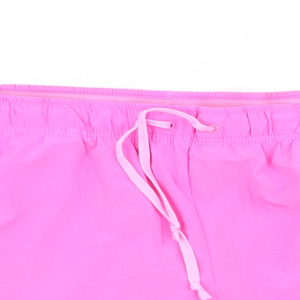 H&M Womens Pink   Sweat Shorts Size 8 - Stretch waistband