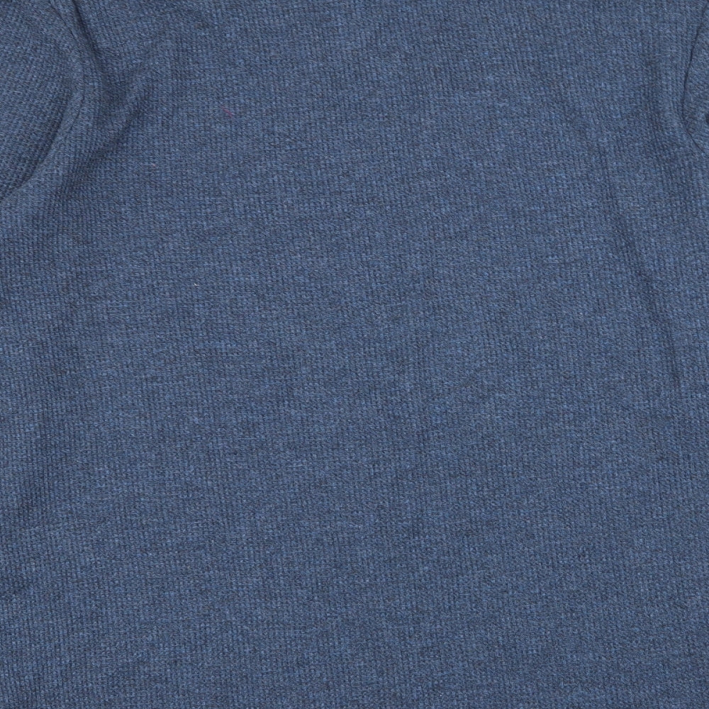 Nutmeg Mens Blue    T-Shirt Size M