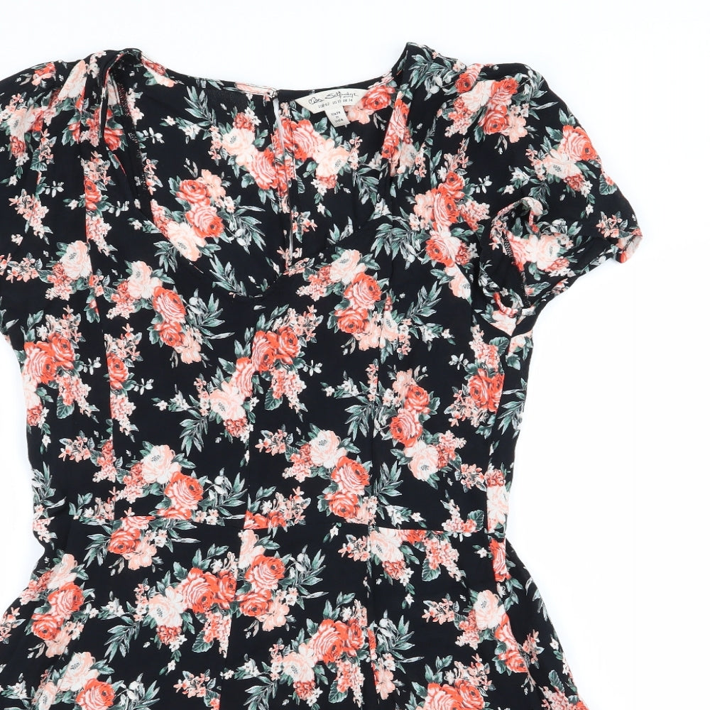 Miss Selfridge Womens  Floral  Fit & Flare  Size 14
