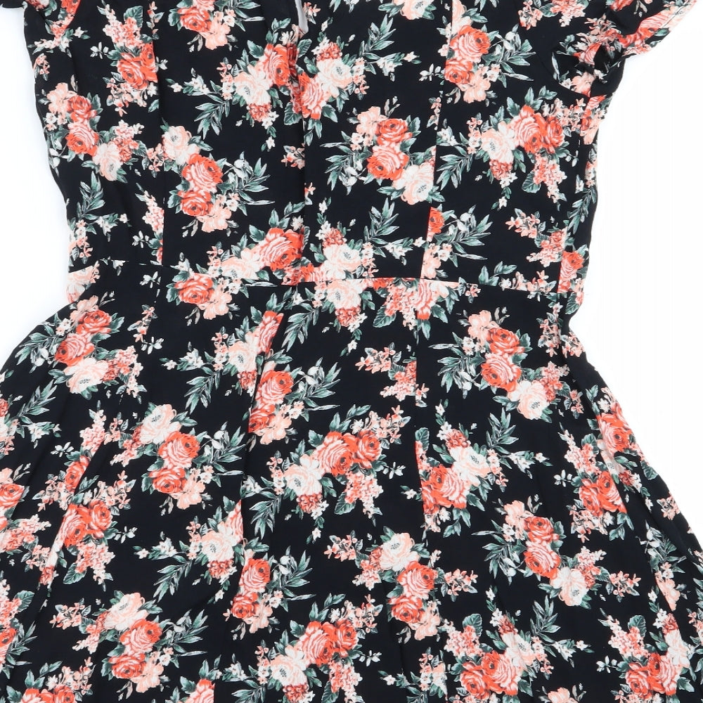 Miss Selfridge Womens  Floral  Fit & Flare  Size 14
