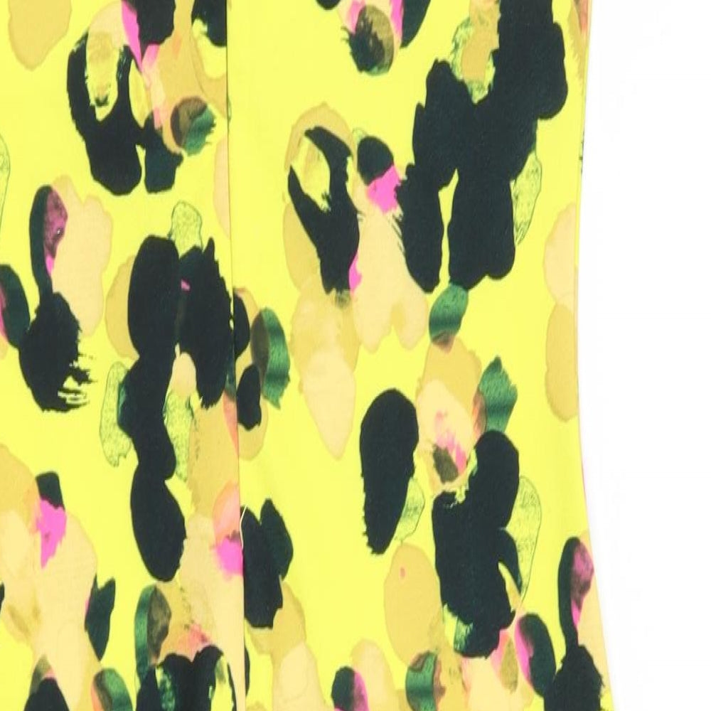 Preworn Womens Multicoloured Geometric  Bodycon  Size 10