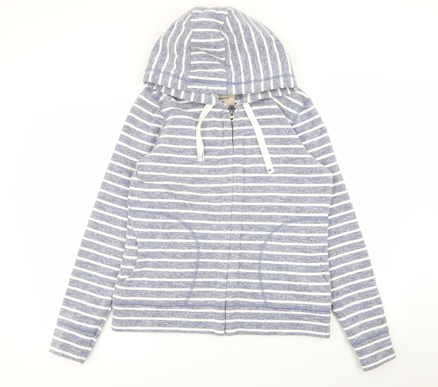 montaray Womens Multicoloured Striped  Full Zip Jumper Size 14