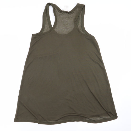 H&M Womens Green   Basic Tank Size XS