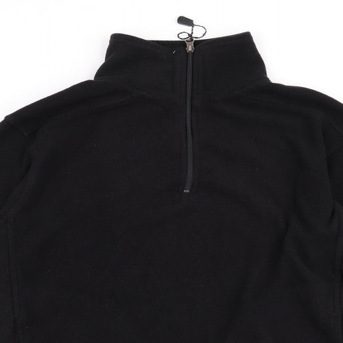Active Mens Black   Pullover Jumper Size M