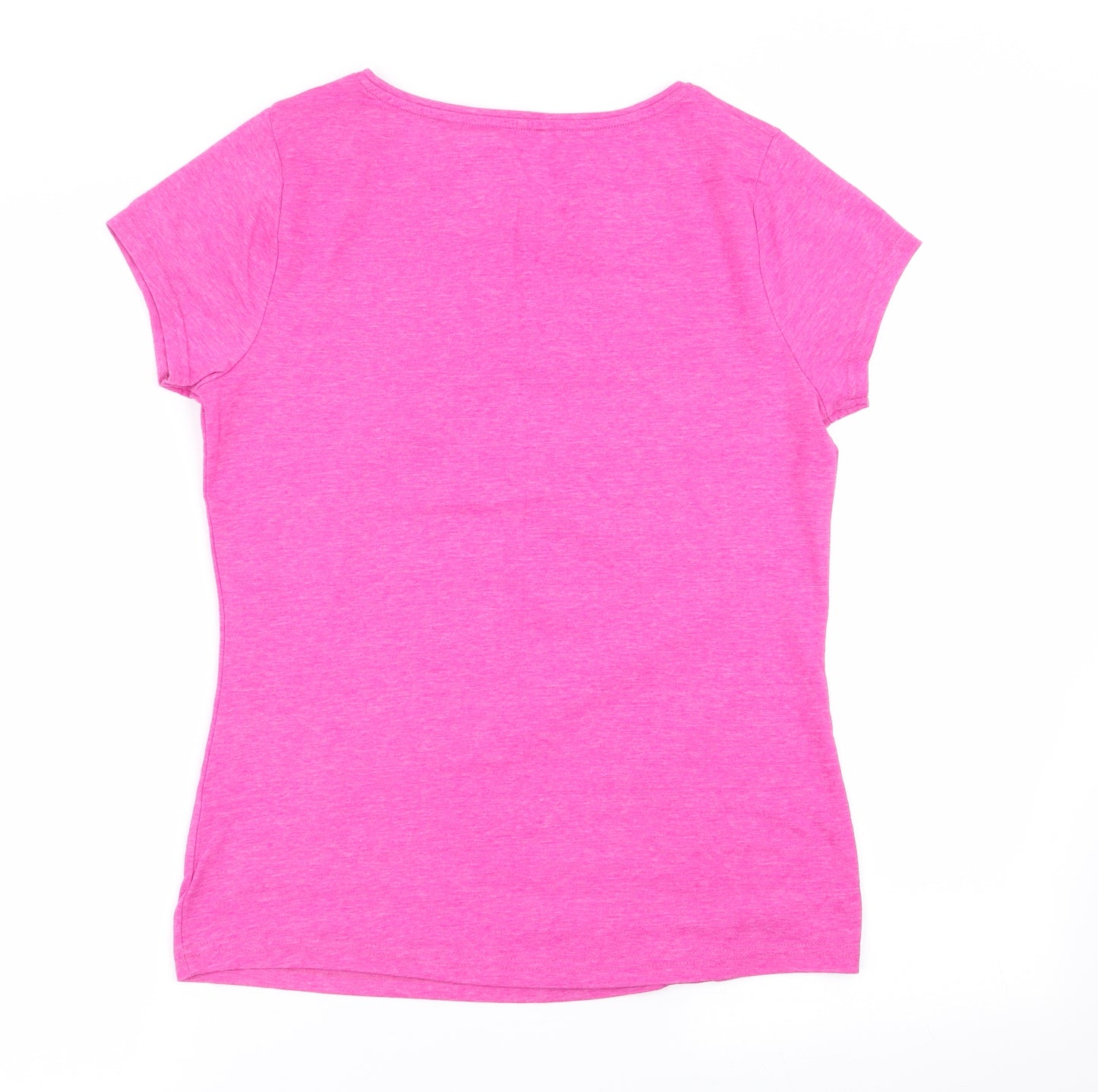 Essentials Womens Pink   Basic T-Shirt Size 12