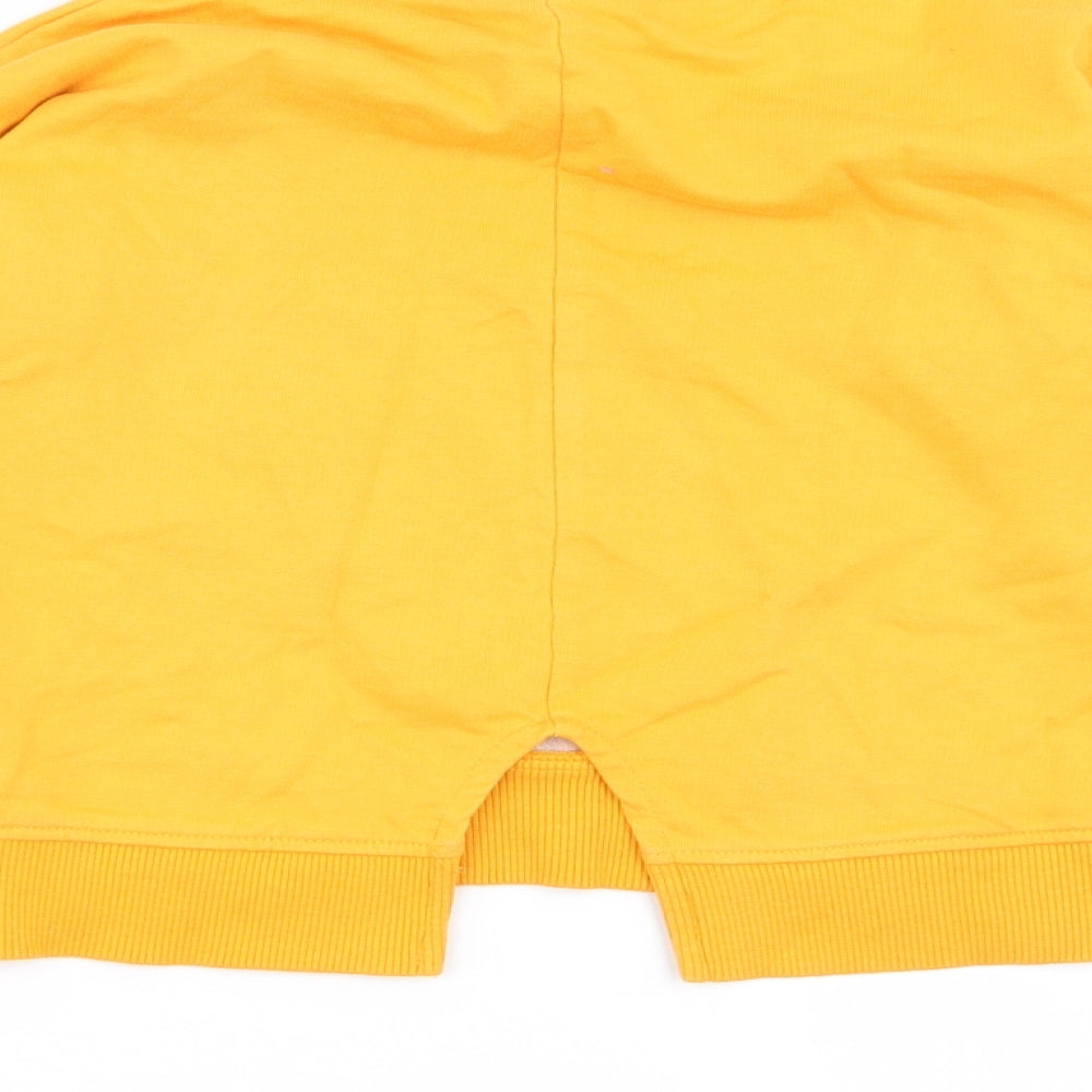 Matalan Girls Yellow   Pullover Jumper Size 7 Years