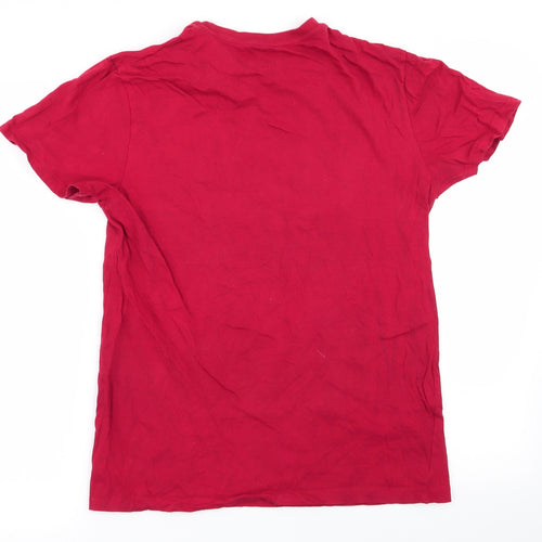 Primark Mens Red    T-Shirt Size XS