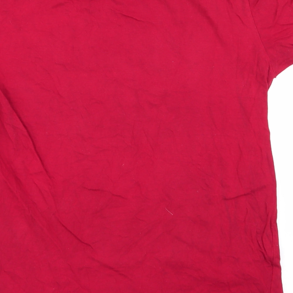 Primark Mens Red    T-Shirt Size XS