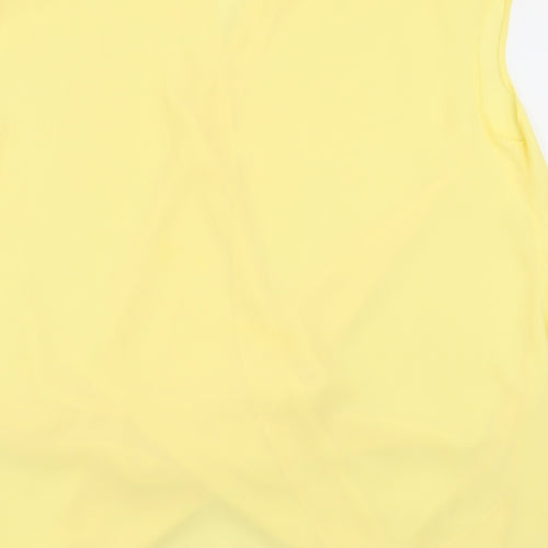 Wallis Womens Yellow   Basic Blouse Size S