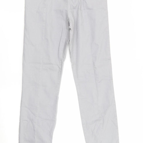 H&M Womens Grey   Trousers  Size 10 L29 in