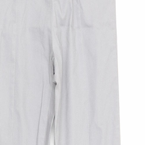 H&M Womens Grey   Trousers  Size 10 L29 in