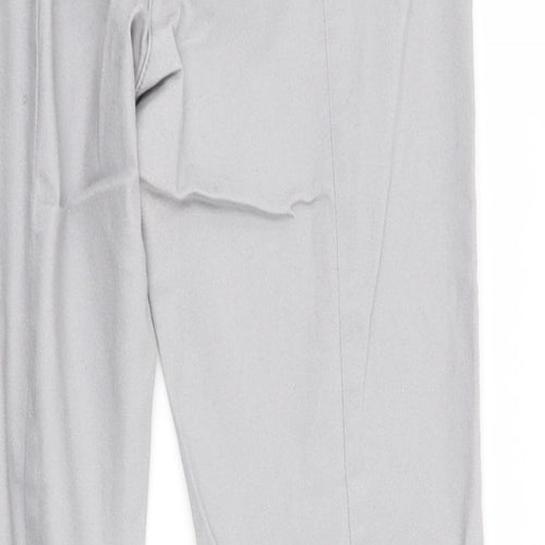 H&M Womens Grey   Trousers  Size 10 L29 in