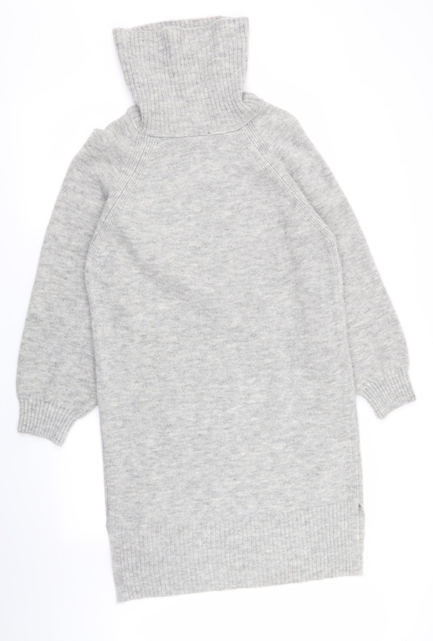 F&F Womens Grey   Jumper Dress  Size 10