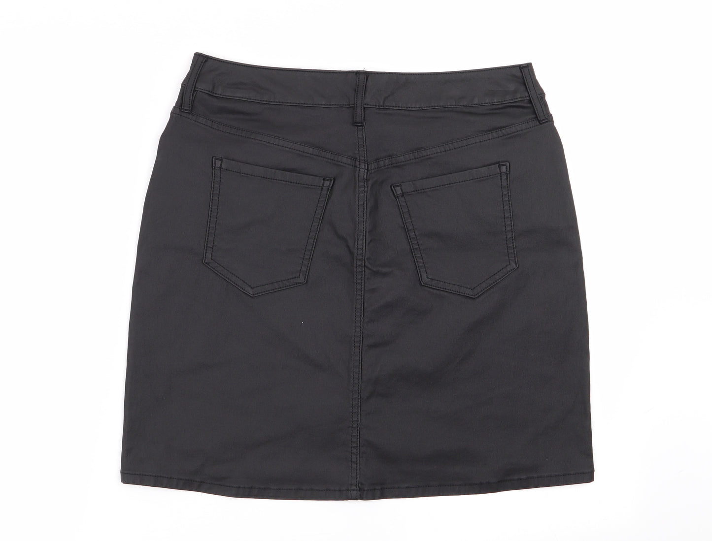 F&F Womens Black   Flare Skirt Size 10