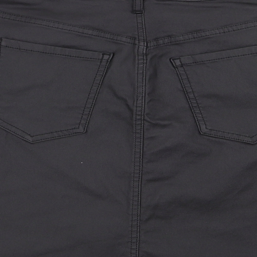 F&F Womens Black   Flare Skirt Size 10