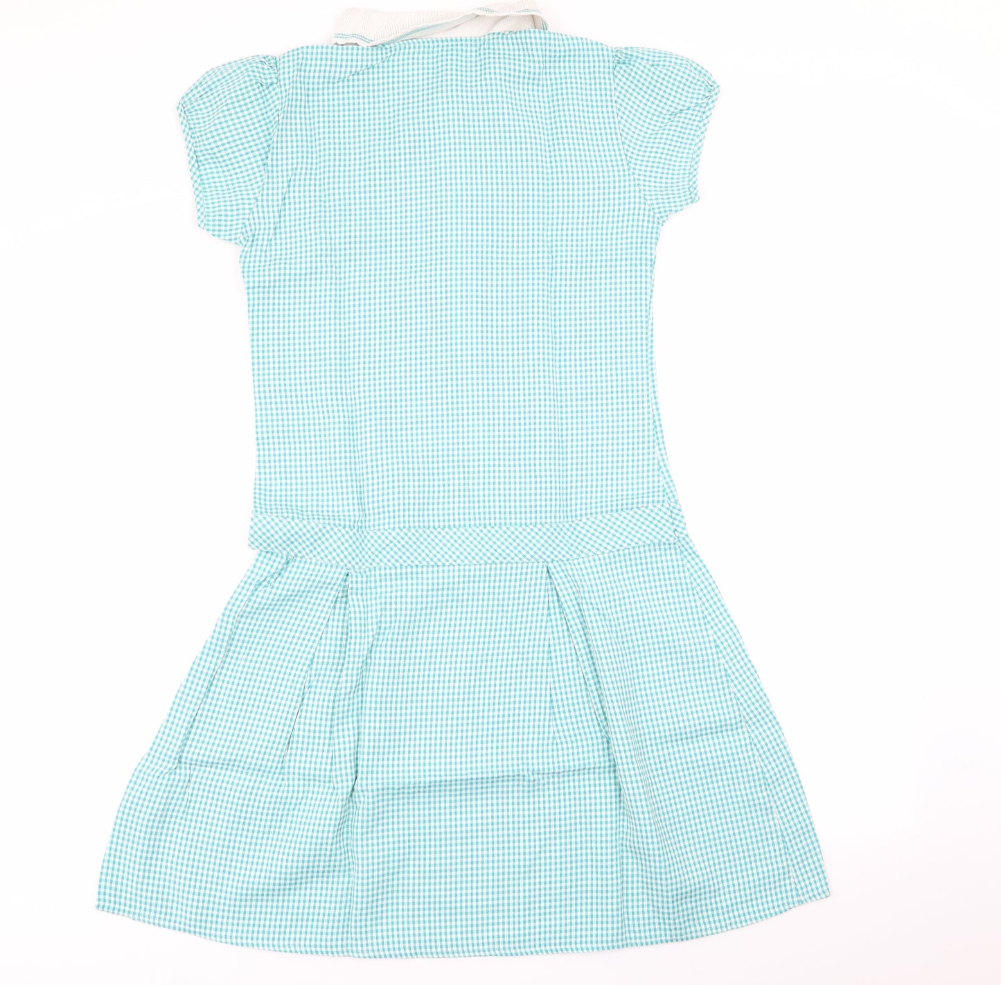 M&S Girls Multicoloured Check  Fit & Flare  Size 11-12 Years  - school dress