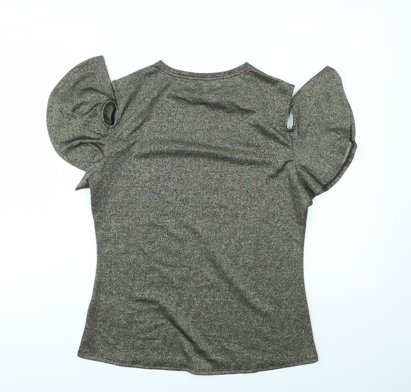 Ted Baker Womens Gold   Basic T-Shirt Size M