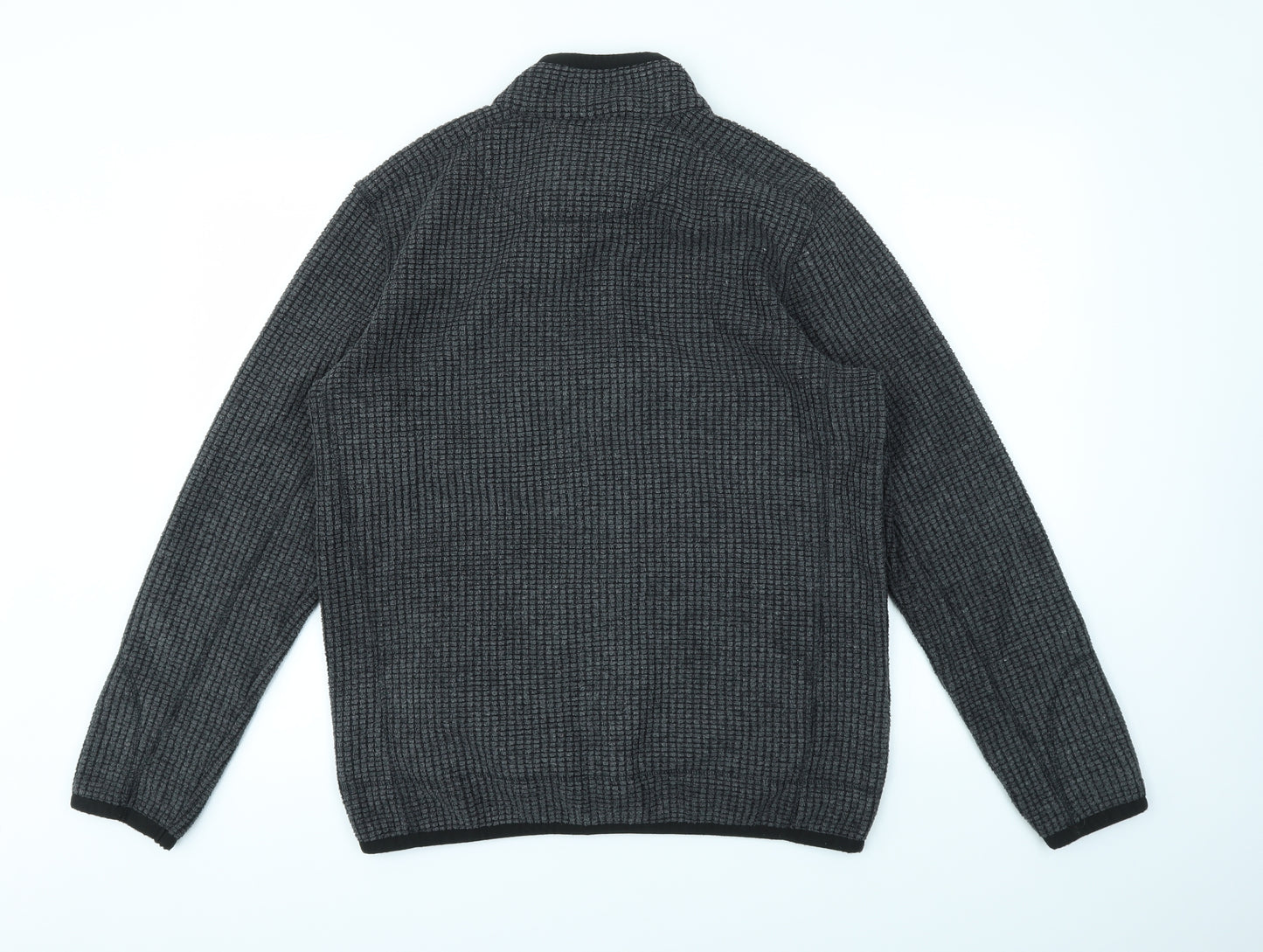 Weird Fish Mens Grey   Full Zip Sweatshirt Size M