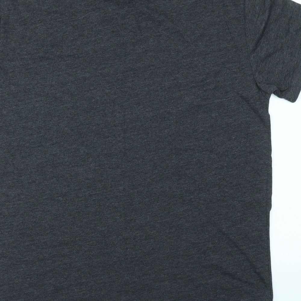 Cedar Wood State Mens Grey    T-Shirt Size L