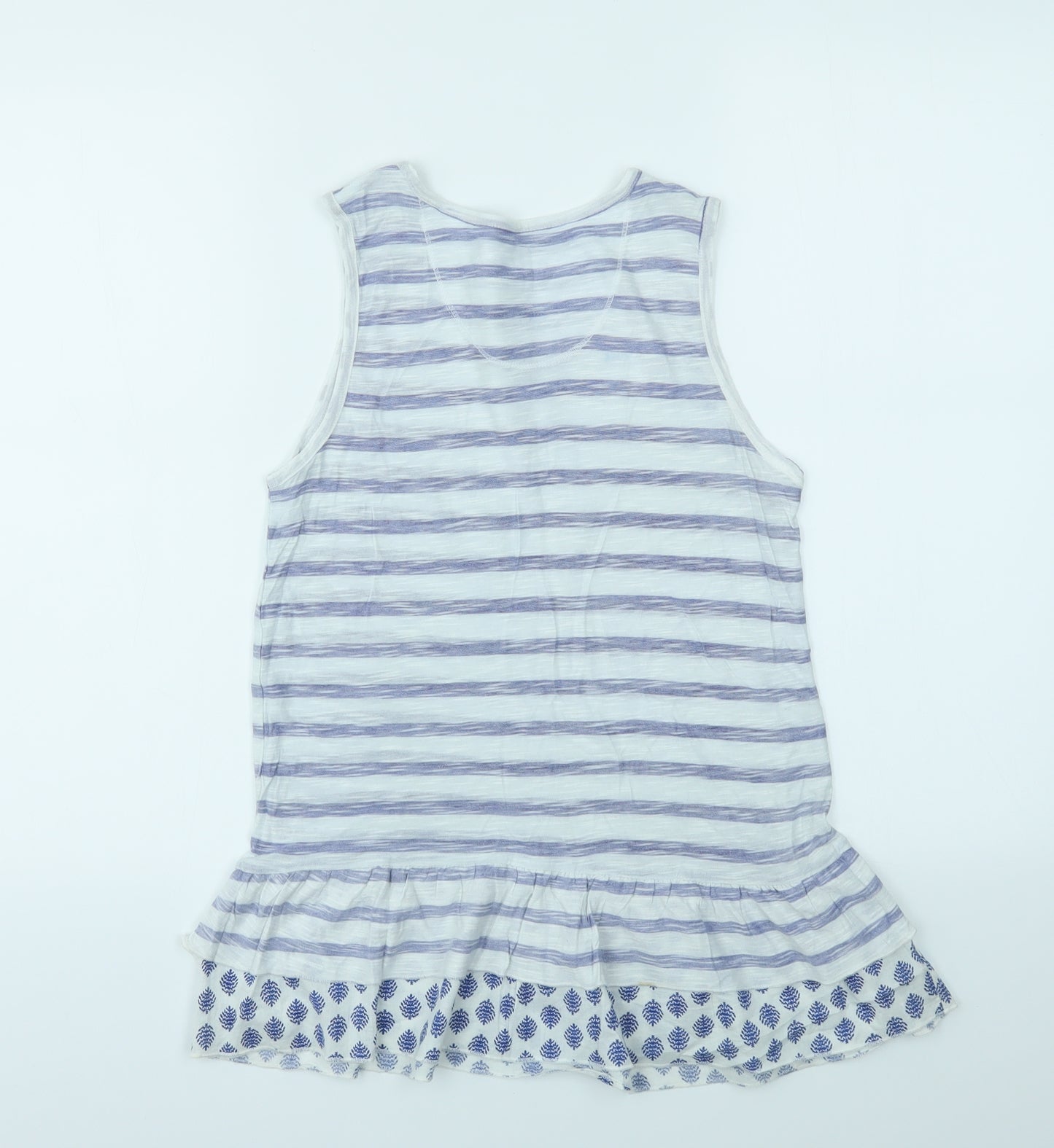 Nutmeg Girls Multicoloured Striped  Fit & Flare  Size 12-13 Years