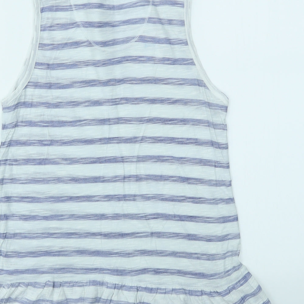 Nutmeg Girls Multicoloured Striped  Fit & Flare  Size 12-13 Years
