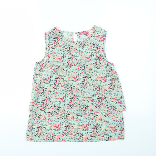 YD Girls Multicoloured Floral  Basic Blouse Size 12-13 Years