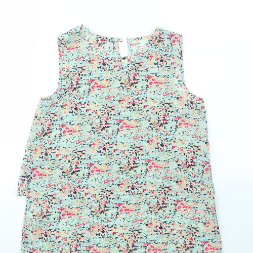 YD Girls Multicoloured Floral  Basic Blouse Size 12-13 Years