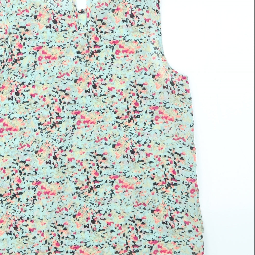 YD Girls Multicoloured Floral  Basic Blouse Size 12-13 Years