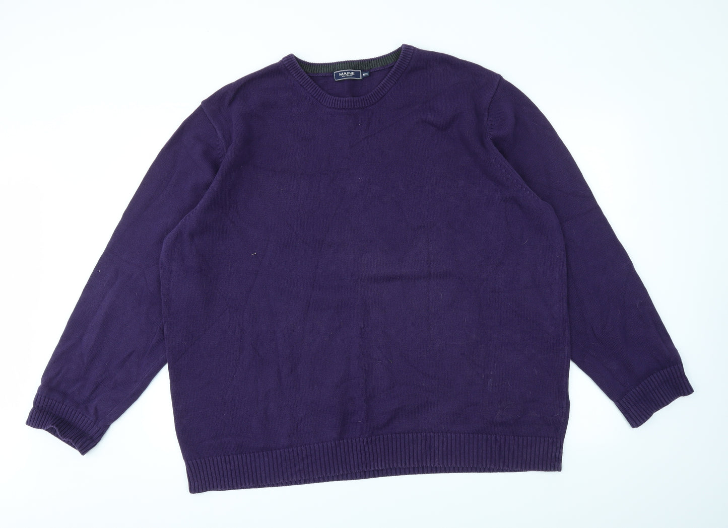Debenhams Mens Purple   Pullover Sweatshirt Size 4XL