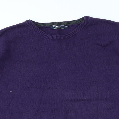Debenhams Mens Purple   Pullover Sweatshirt Size 4XL