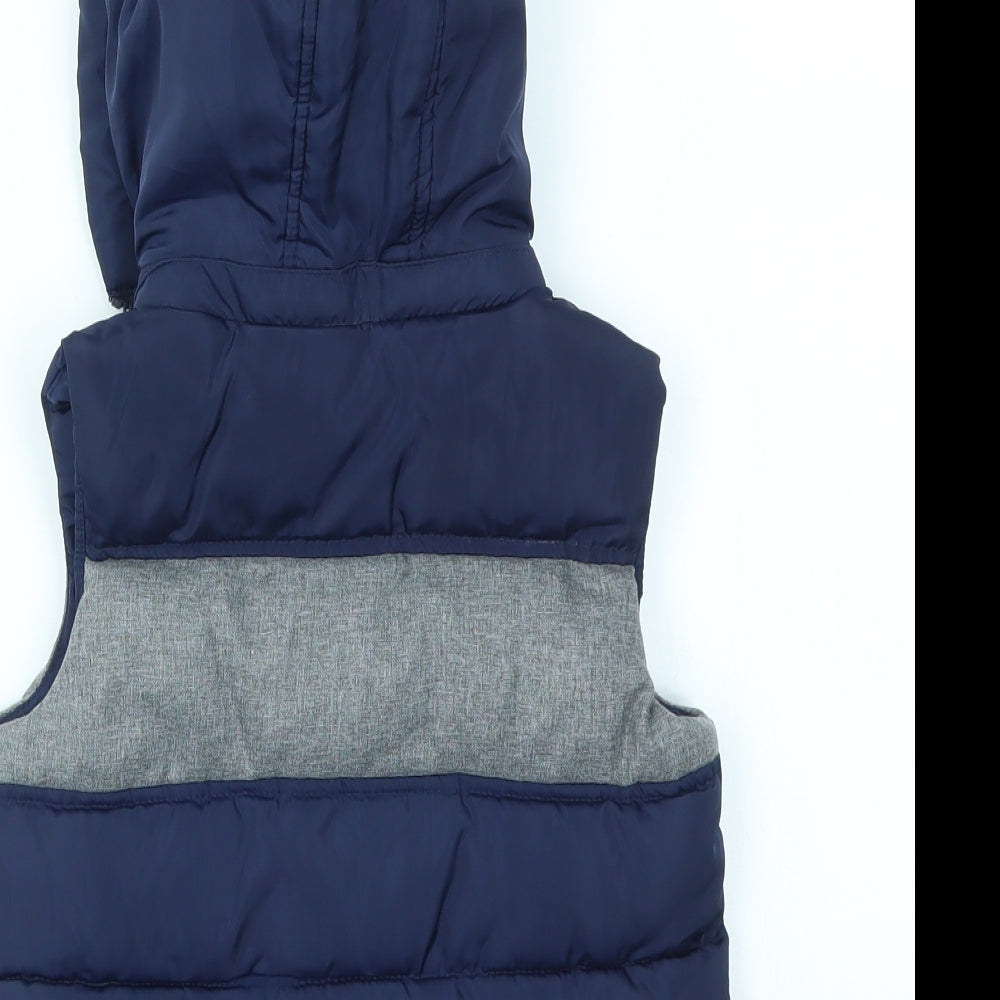 F&F Boys Blue   Gilet Coat Size 2-3 Years