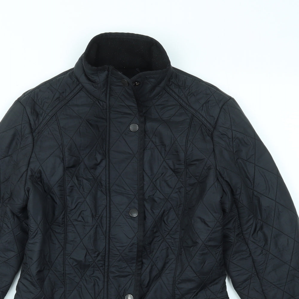 Barbour Womens Black   Jacket Coat Size 8