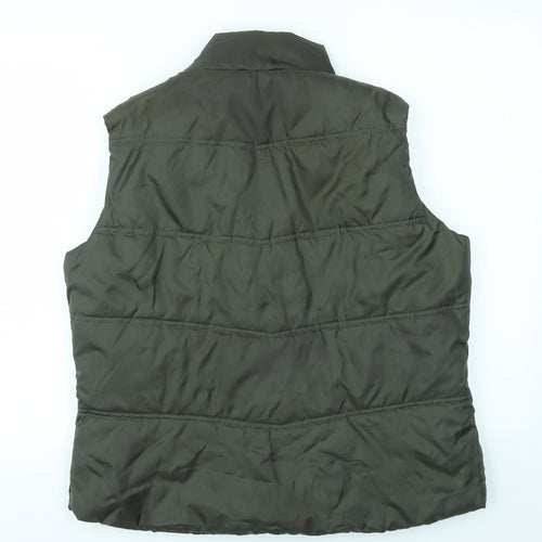 F&F Womens Green   Gilet Coat Size 18