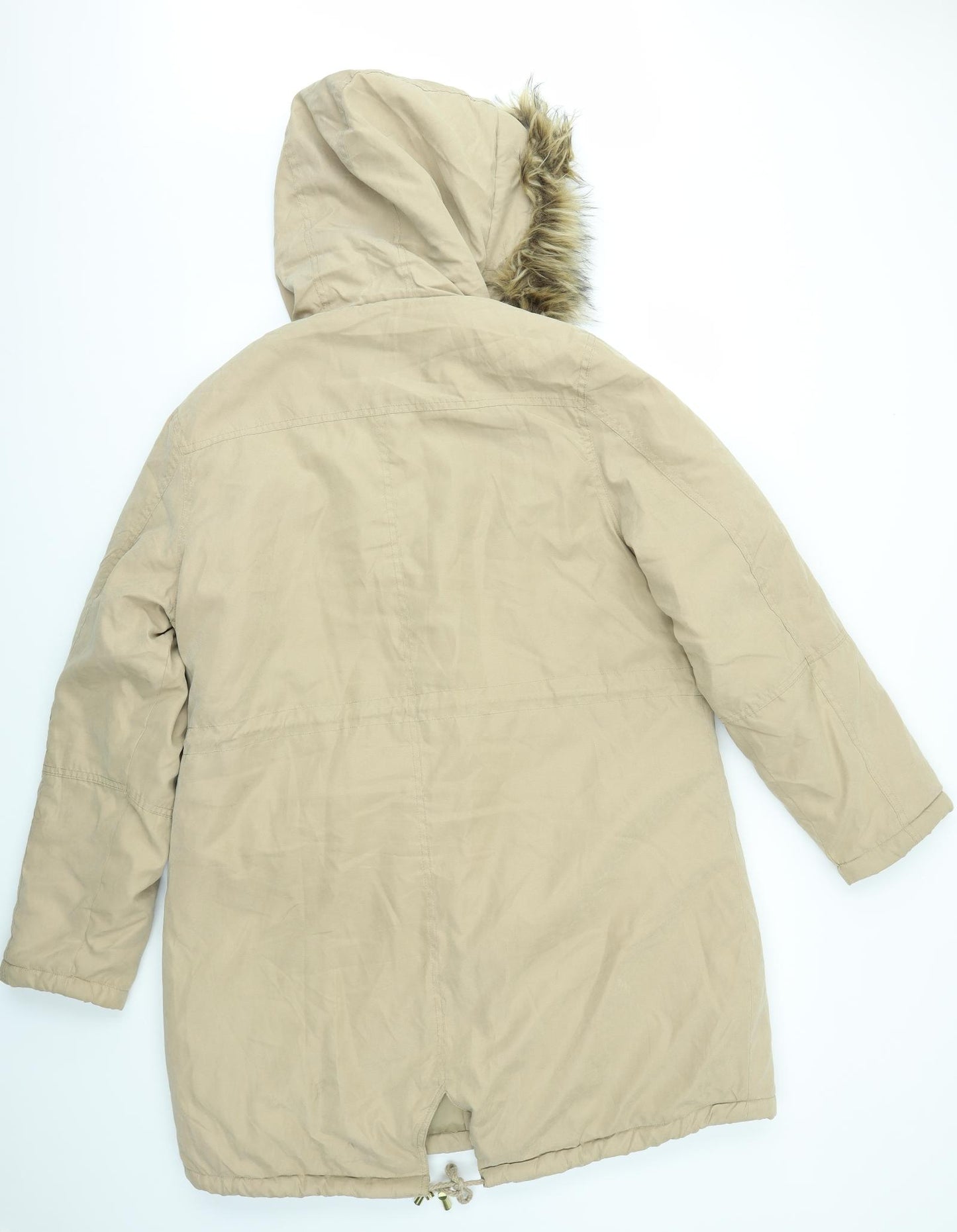 Brave Soul Womens Beige   Jacket Coat Size 18