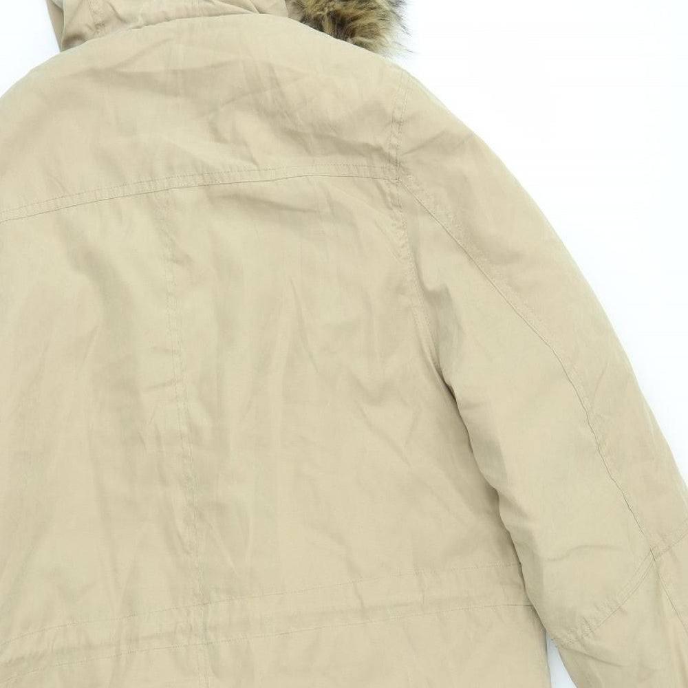 Brave Soul Womens Beige   Jacket Coat Size 18