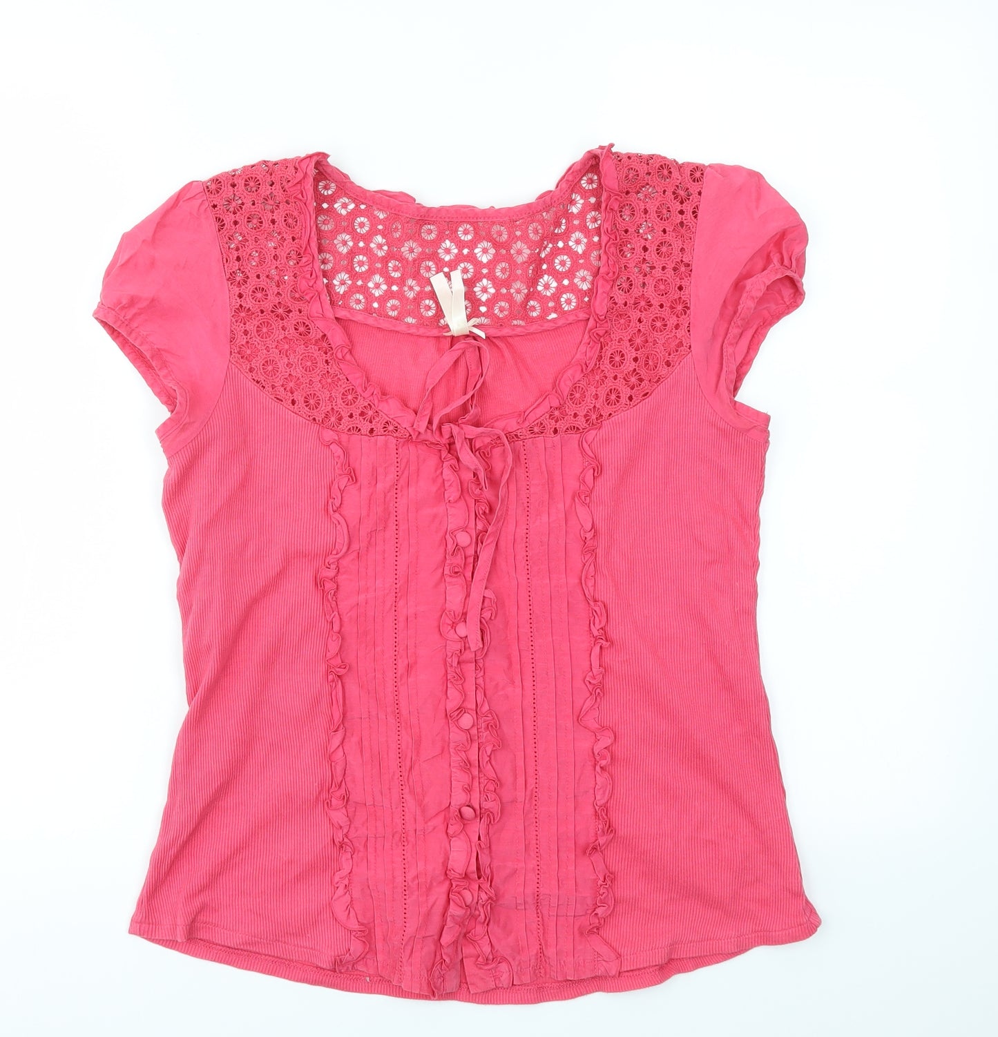 NEXT Womens Pink   Basic T-Shirt Size 14