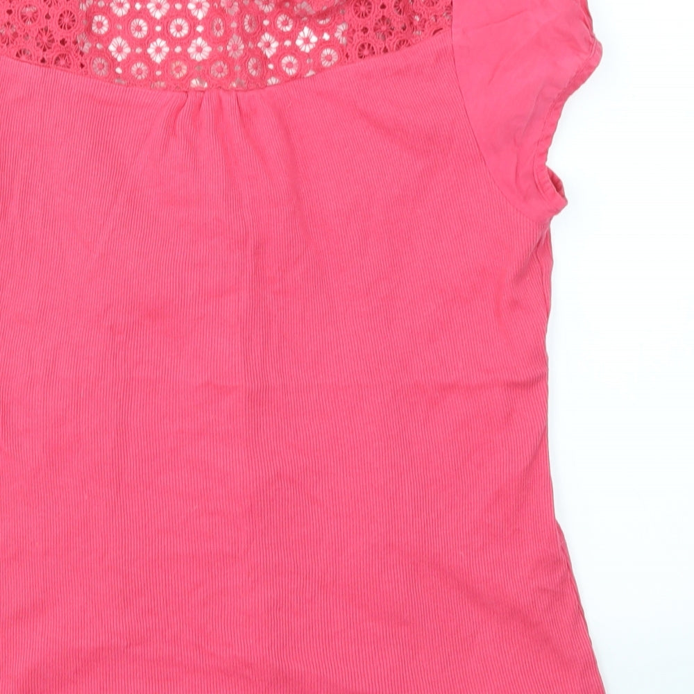 NEXT Womens Pink   Basic T-Shirt Size 14