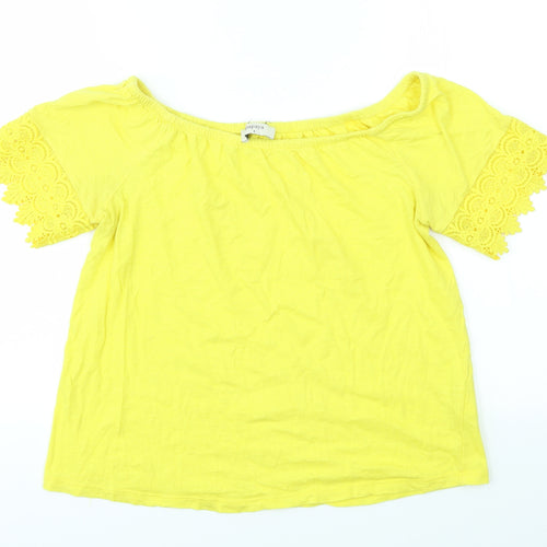 Matalan Womens White   Basic T-Shirt Size 8