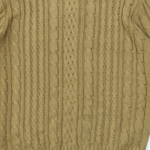 Cedar Wood State Mens Brown   Pullover Sweatshirt Size S